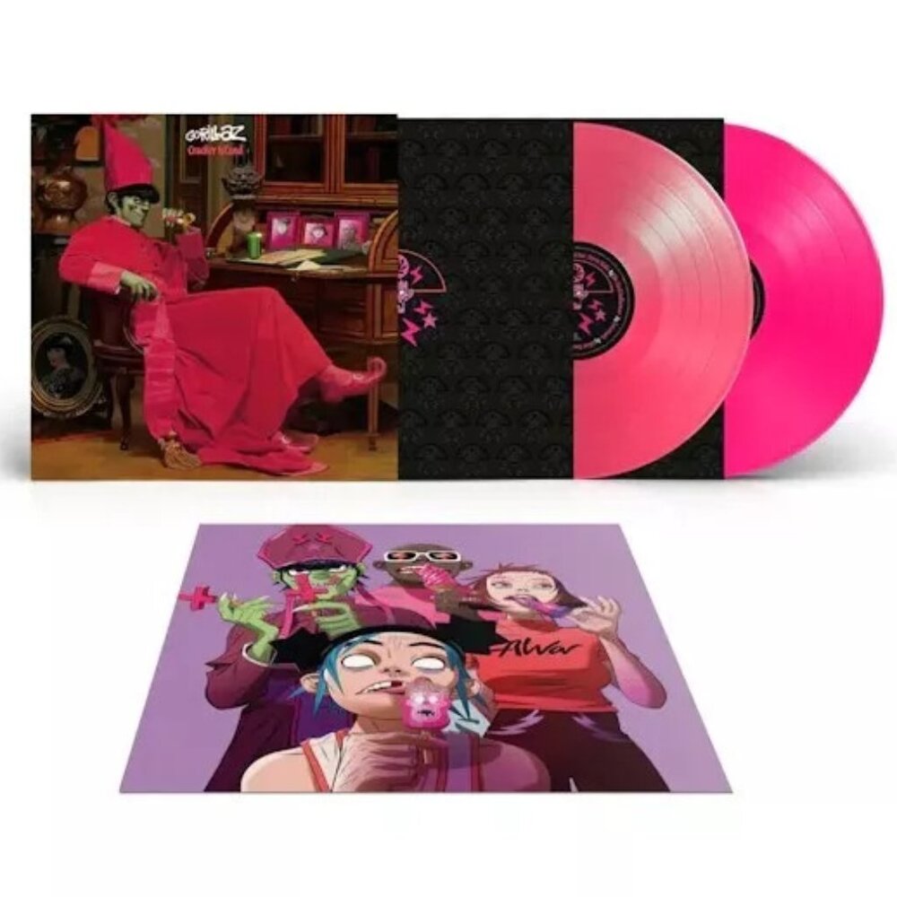 Gorillaz Cracker Island Deluxe 2-LP ~ RSD 2024 ~ Ltd Ed Colored Vinyl ~ Sealed!